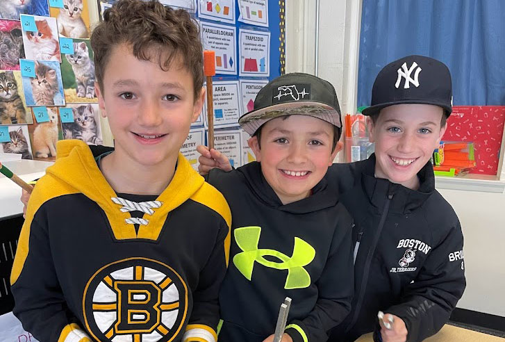 3 boys smiling