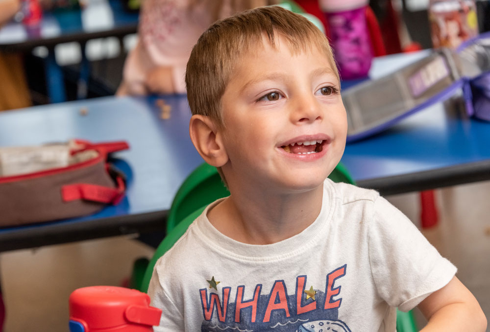 Boy in Preschool