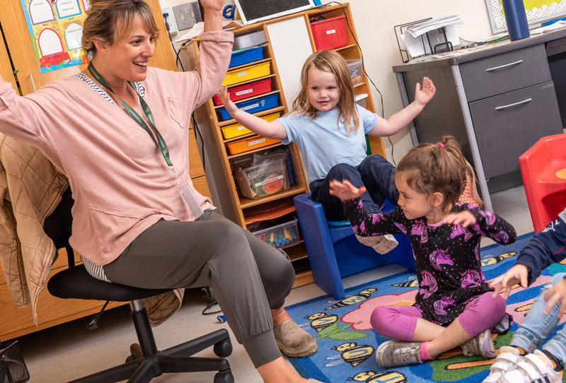 Preschool teacher with  2 students - Fall 2022